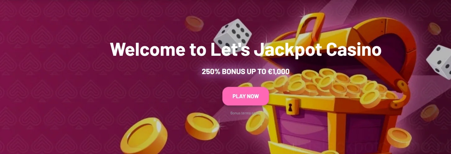 Letsjackpot Casino Bonus Powitalny